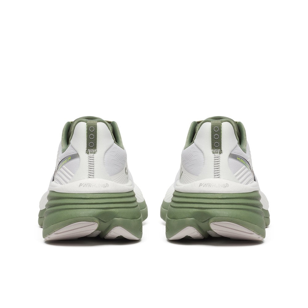 NEW SAUCONY Hurricane 24 Running Shoe - Men\'s - size 9 Olivine and White Saucony Hurricane 24 | White/Olivine | Men main image 3