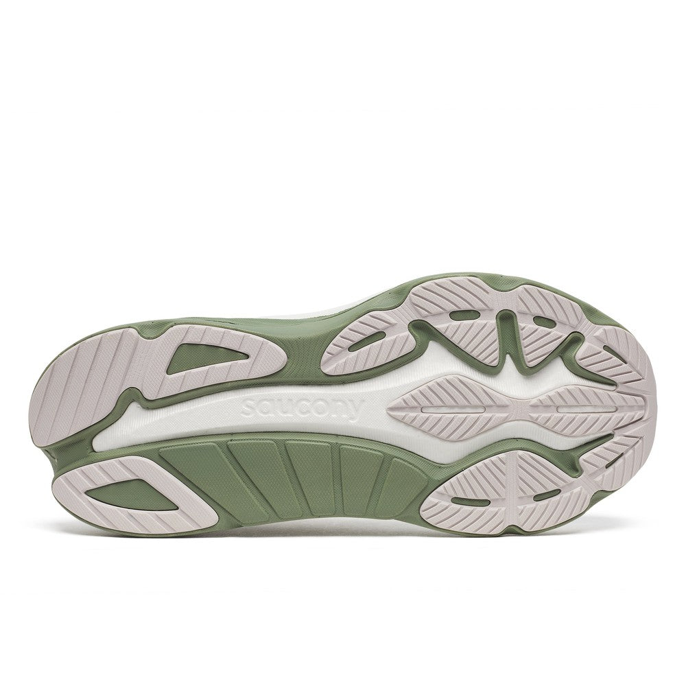 NEW SAUCONY Hurricane 24 Running Shoe - Men\'s - size 9 Olivine and White Saucony Hurricane 24 | White/Olivine | Men main image 4