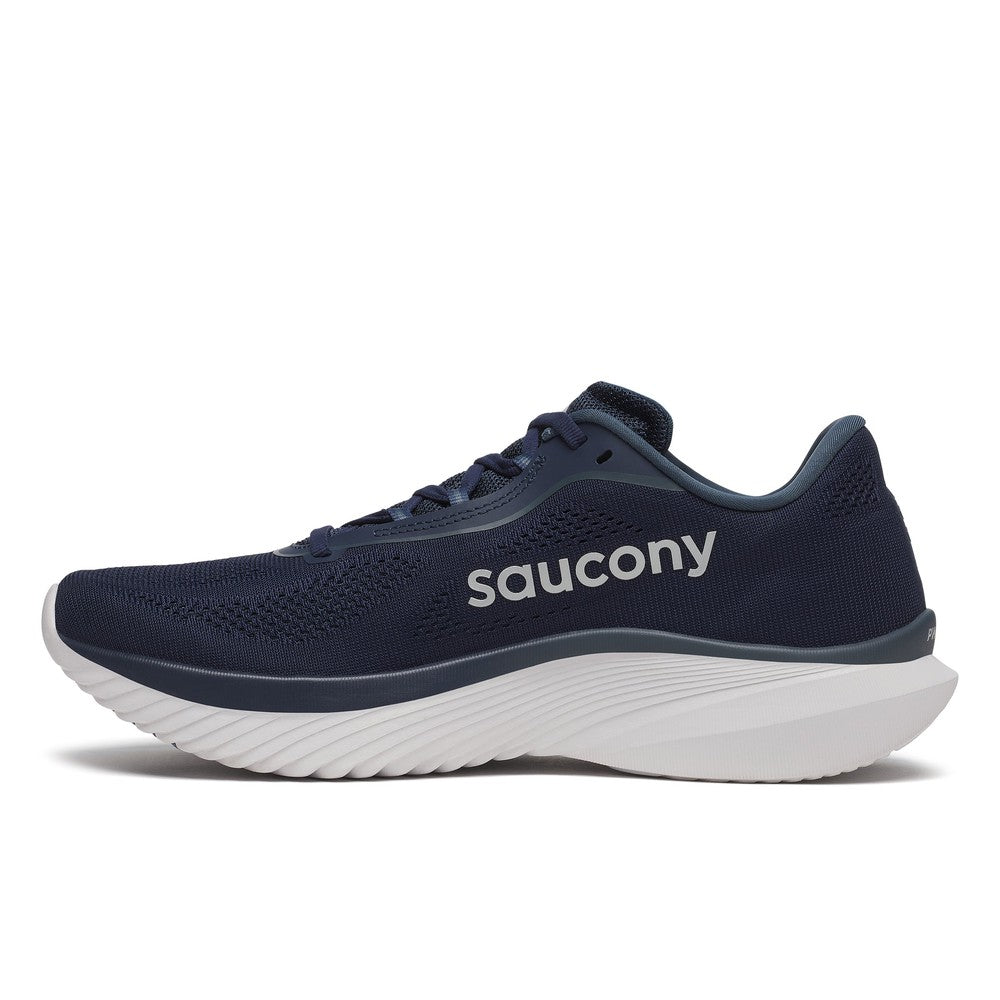 Saucony Kinvara 15 | Navy/Silver | Men's Lightweight Running Shoes