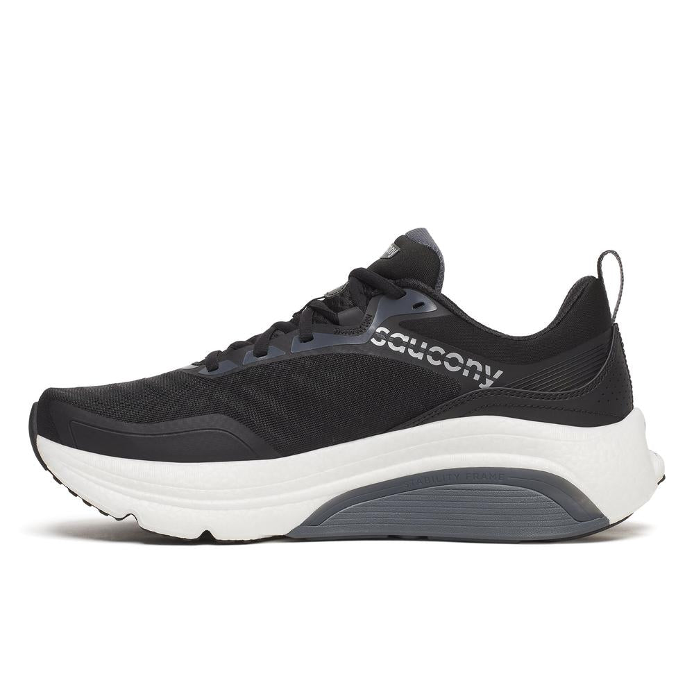Saucony Omni 23 ST | Black / Silver | Men's Stability Running