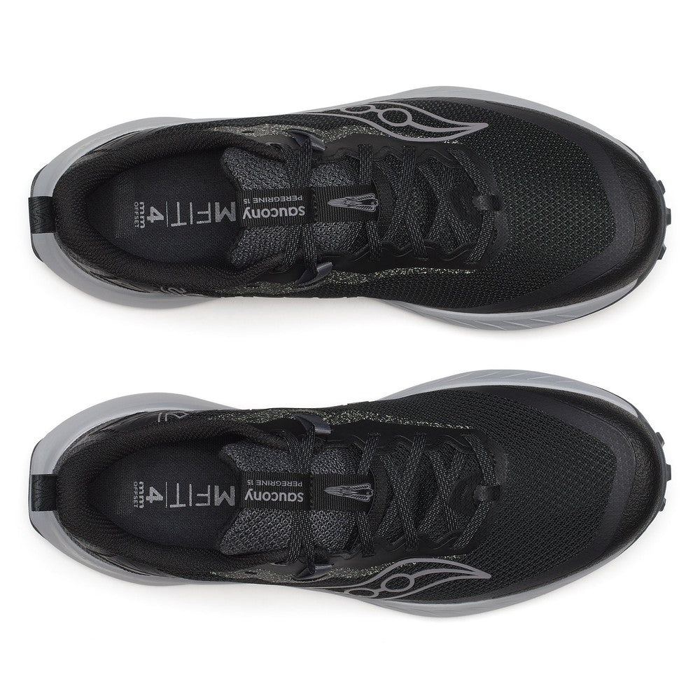 Saucony Peregrine 15 | Black/Shadow | Men display picture 1