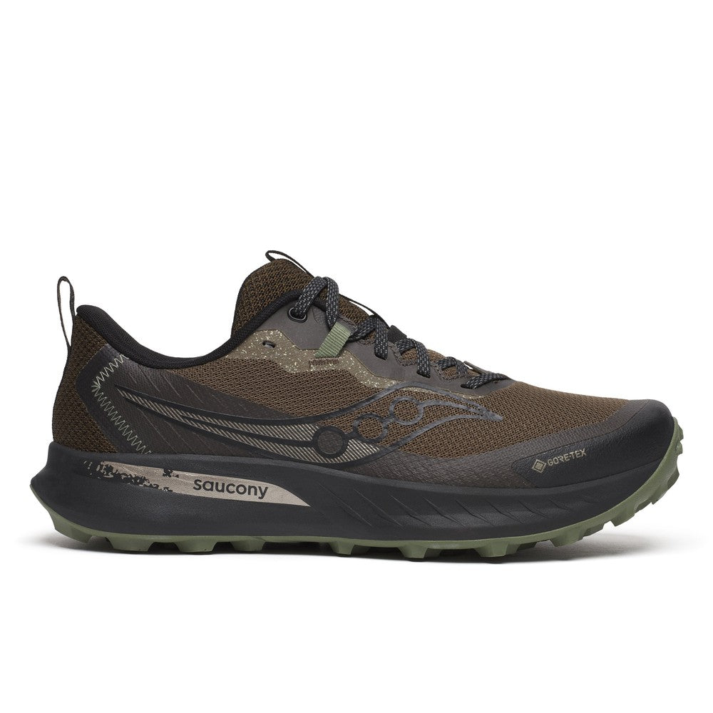 SAUCONY Men's Peregrine 15 GTX Bark/Black - S20992-160