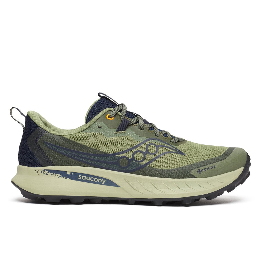 SAUCONY Men's Peregrine 15 GTX Hemlock/Navy - S20992-162