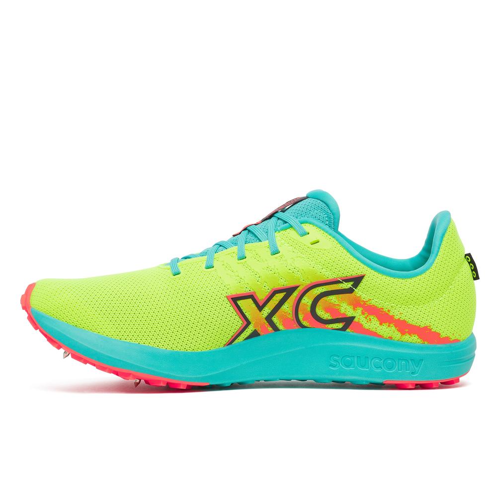 Saucony Kilkenny XC10 Spike | Citron/Mutant | Cross-Country Spike