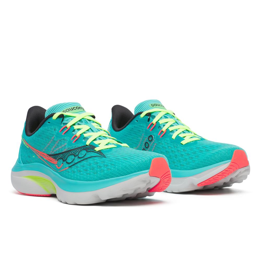 SAUCONY W KINVARA 16 - TEAL/MUTANT - S11020-97