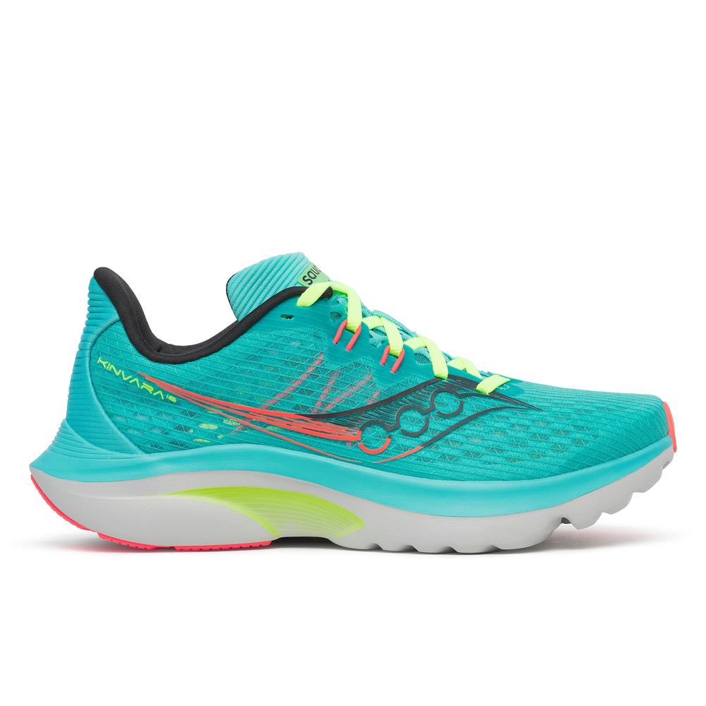 SAUCONY W KINVARA 16 - TEAL/MUTANT - S11020-97