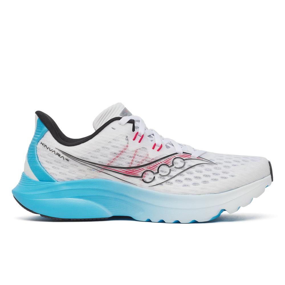 SAUCONY W KINVARA 16 - WHITE/BLUE - S11020-23