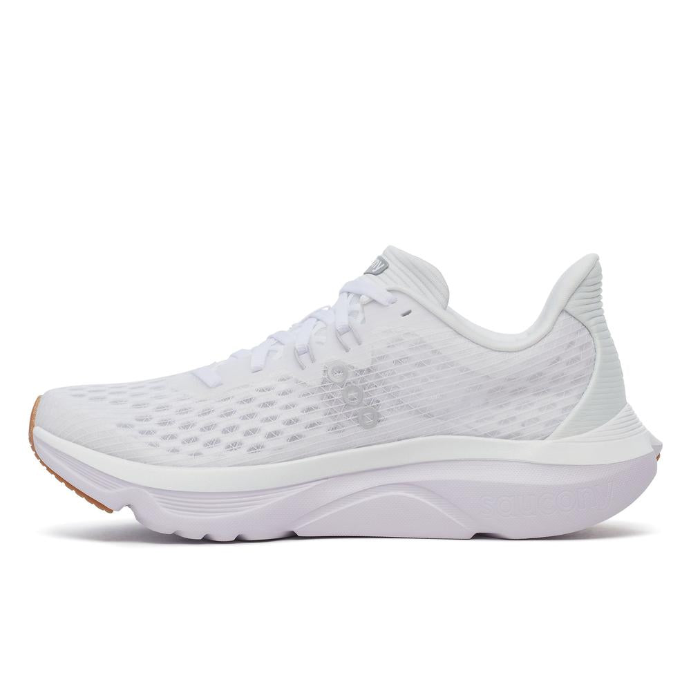 Saucony Kinvara 16 | White/Gum | Women's Lightweight, Responsive