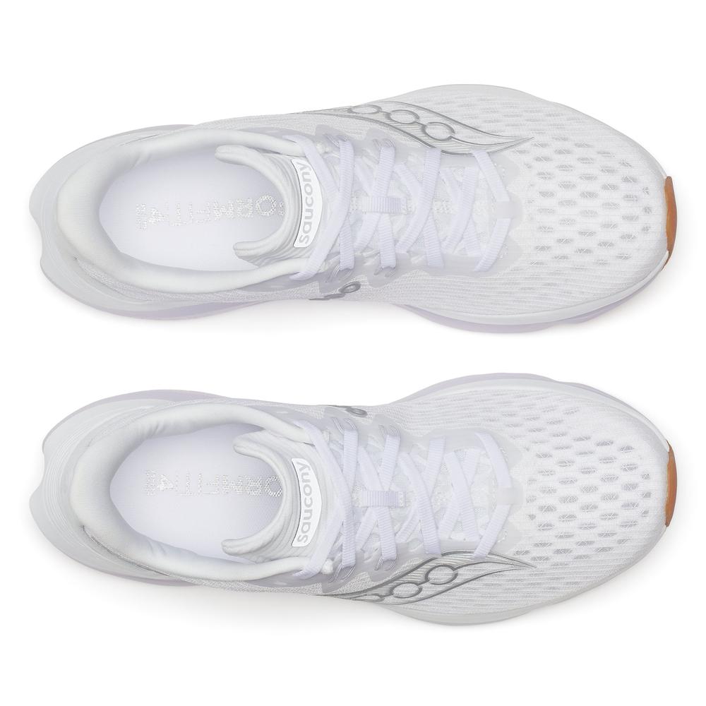 Saucony Kinvara 16 | White/Gum | Women's Lightweight, Responsive