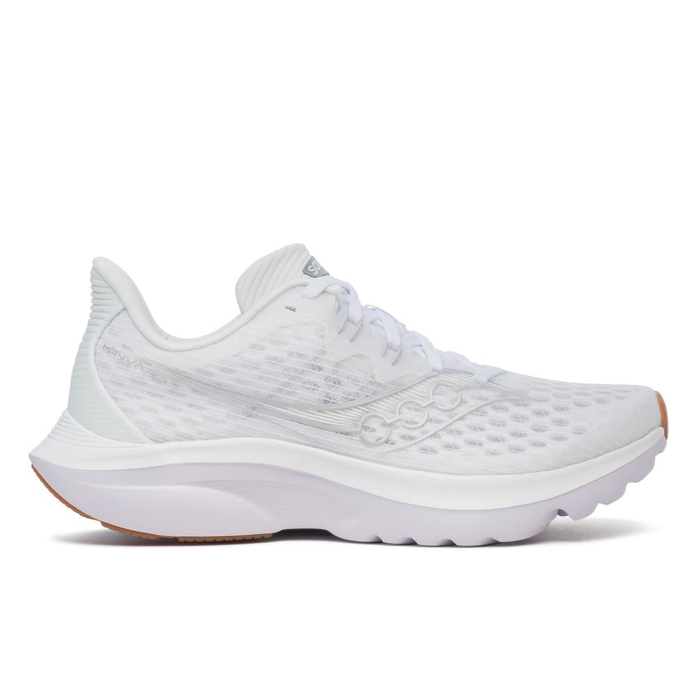 SAUCONY W KINVARA 16 - WHITE/GUM - S11020-202