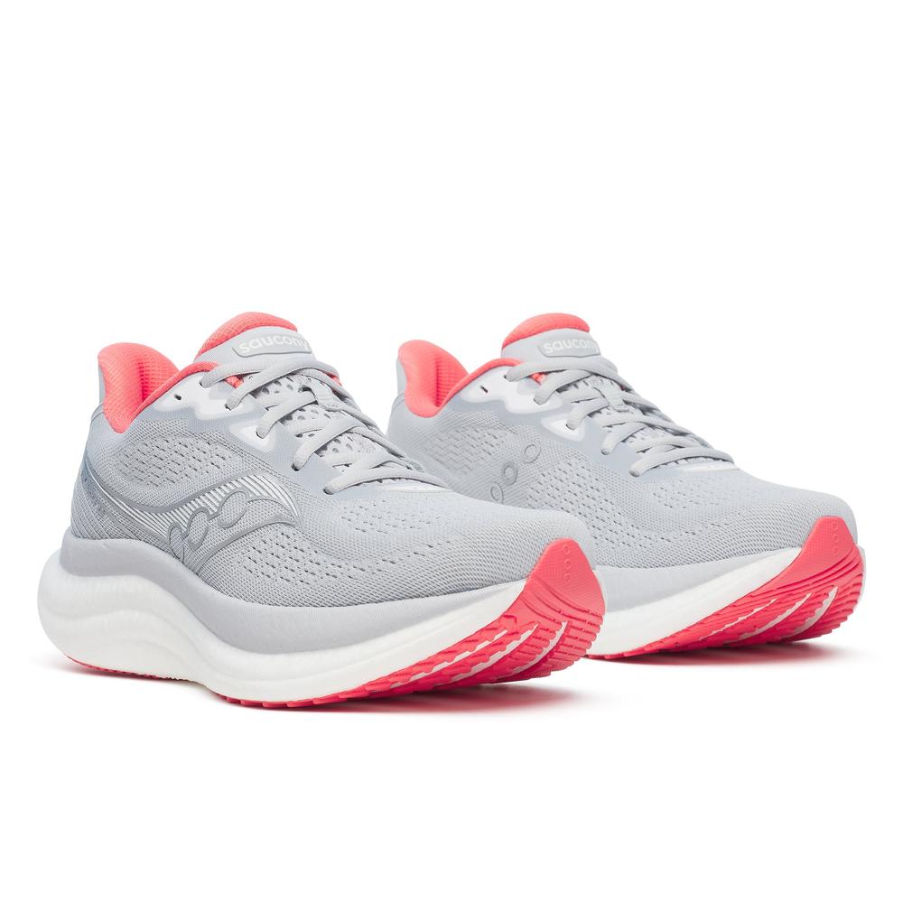 SAUCONY W TRIUMPH 23 - CLOUD/CORAL - S11023-210