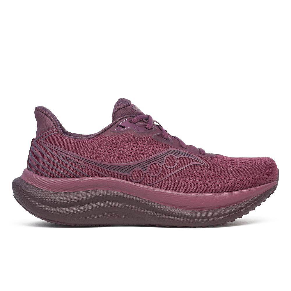 Saucony Triumph 23 Terra/Wine| Women's High Cushioned Running