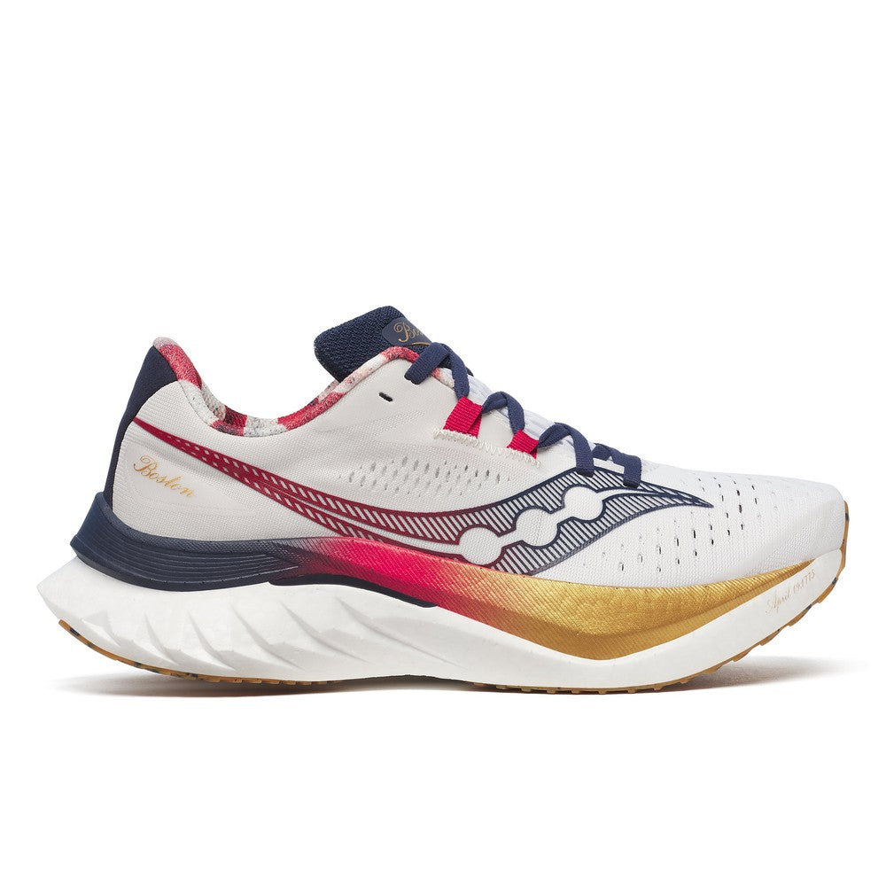 SAUCONY Women's Endorphin Speed 4 White-Navy - S10940-75