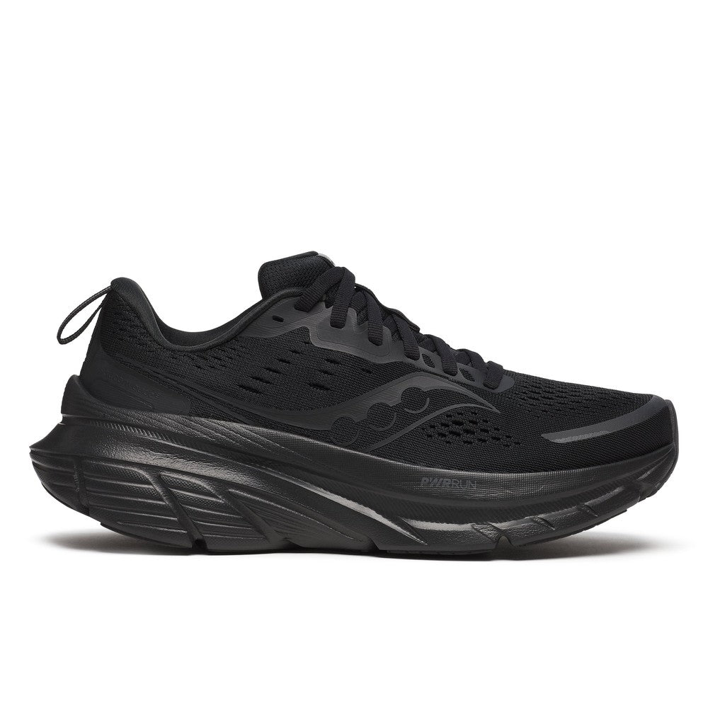 Saucony Guide 18 | Triple Black | Women's Stability Running Shoes