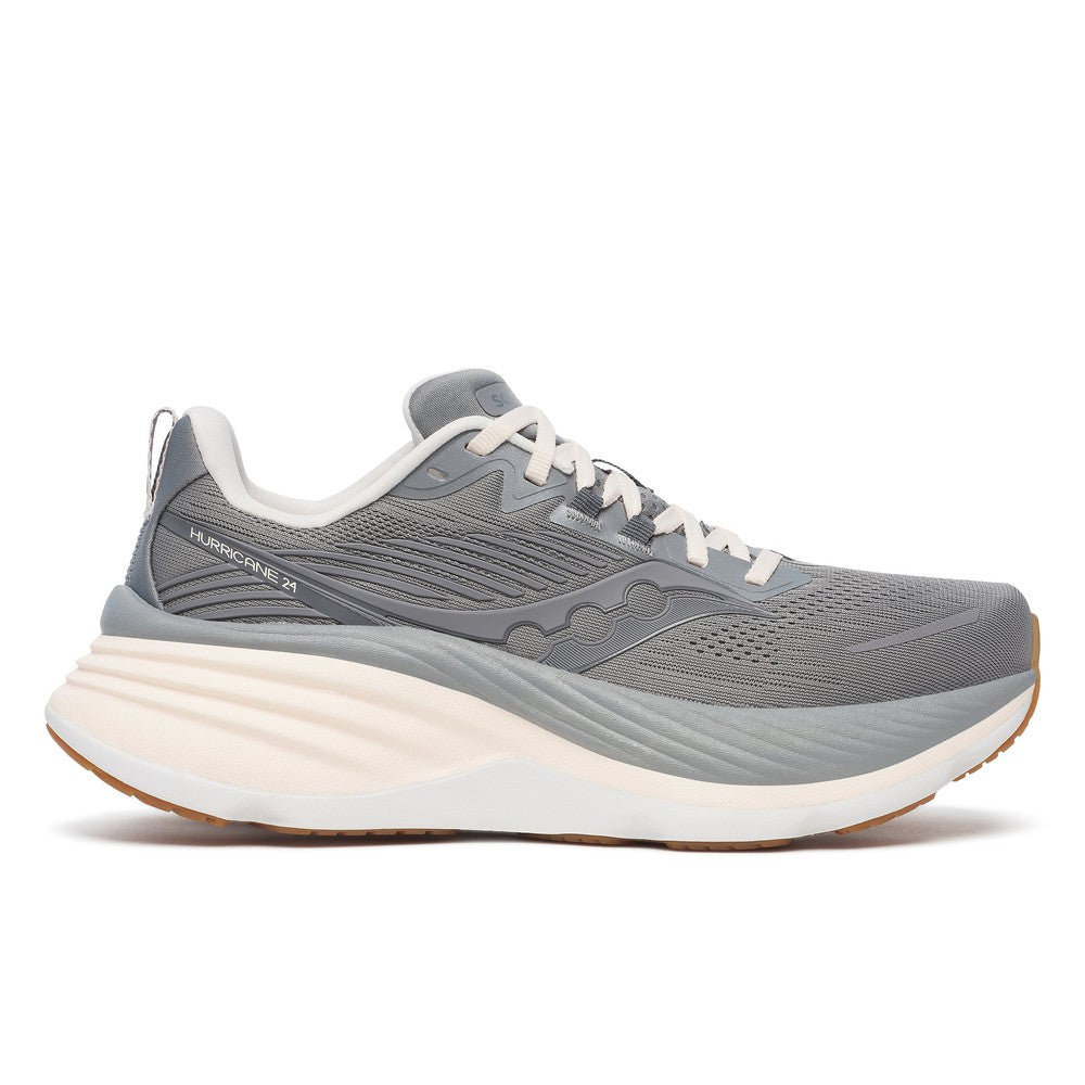 SAUCONY Women's Hurricane 24 Cinder-Gum - S10933-144