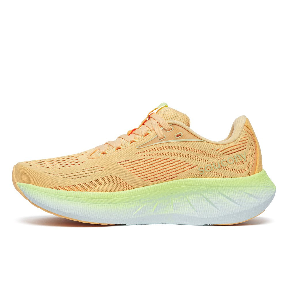 SAUCONY Women's Ride 18 Peach/Sunny - S11000-140