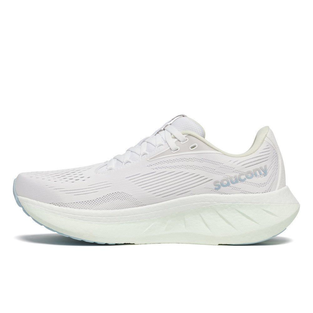 SAUCONY Women's Ride 18 White/Lettuce - S11000-152