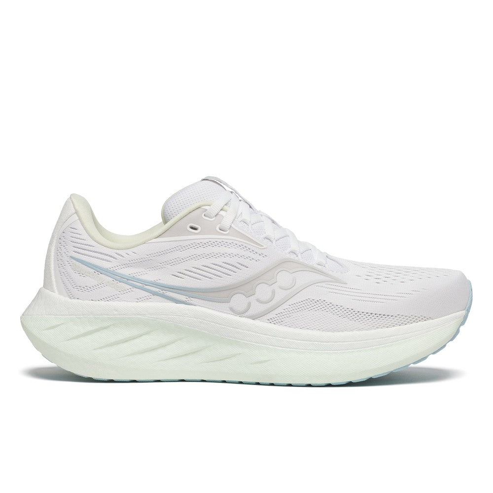 SAUCONY Women's Ride 18 White/Lettuce - S11000-152