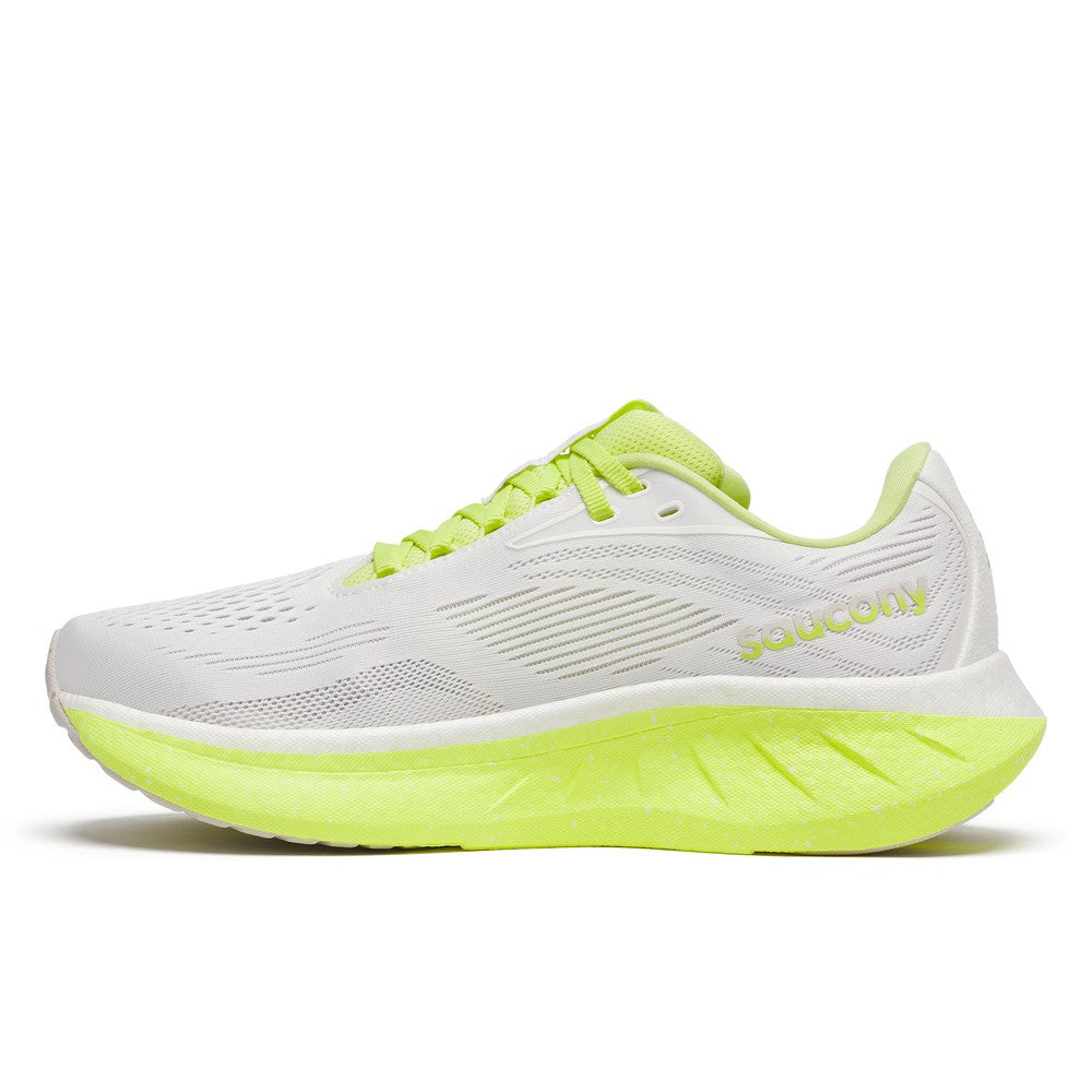 Saucony Ride 18 | White/Sunny | Women's Neutral Running Shoes