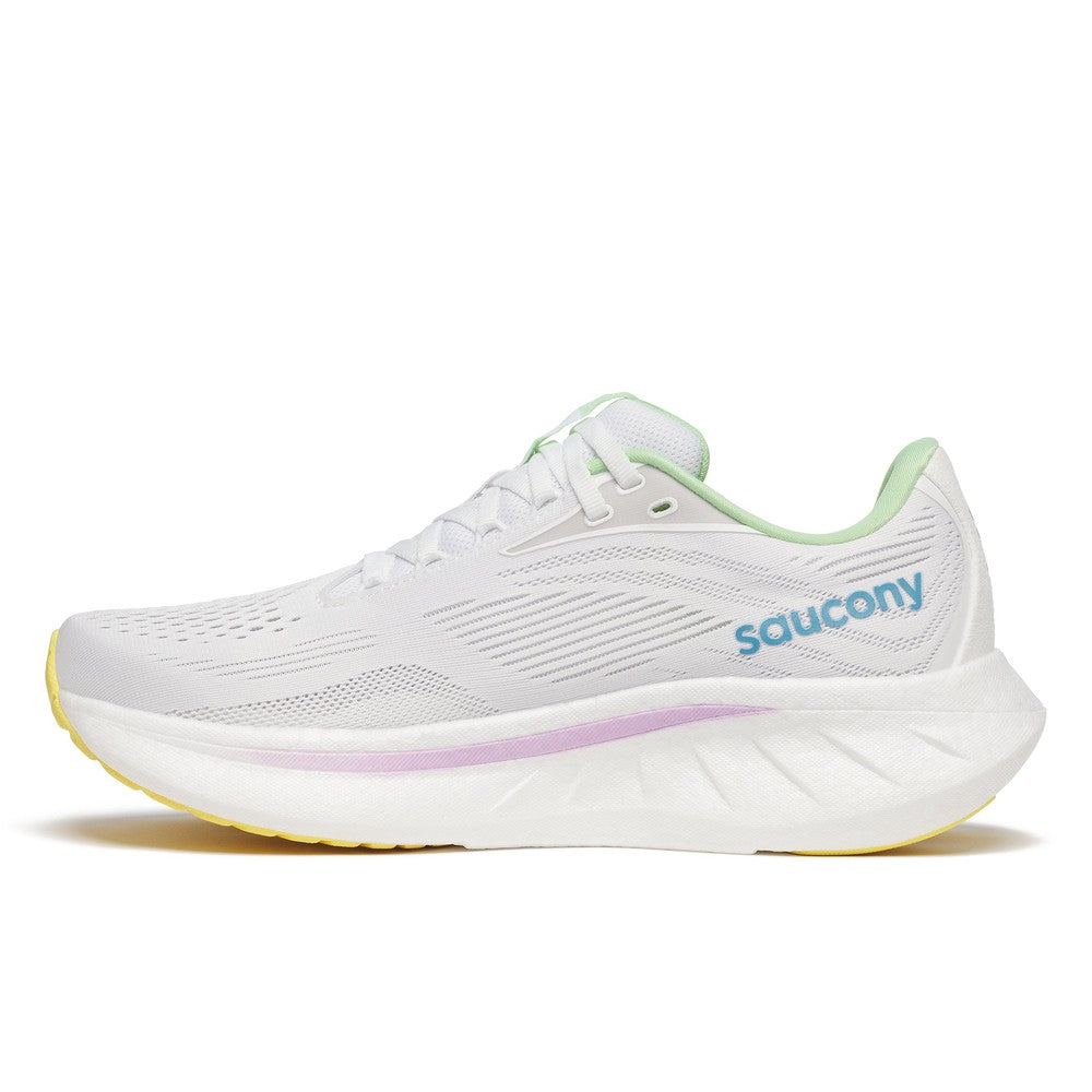 SAUCONY Women's Ride 18 White/Verbana - S11000-141