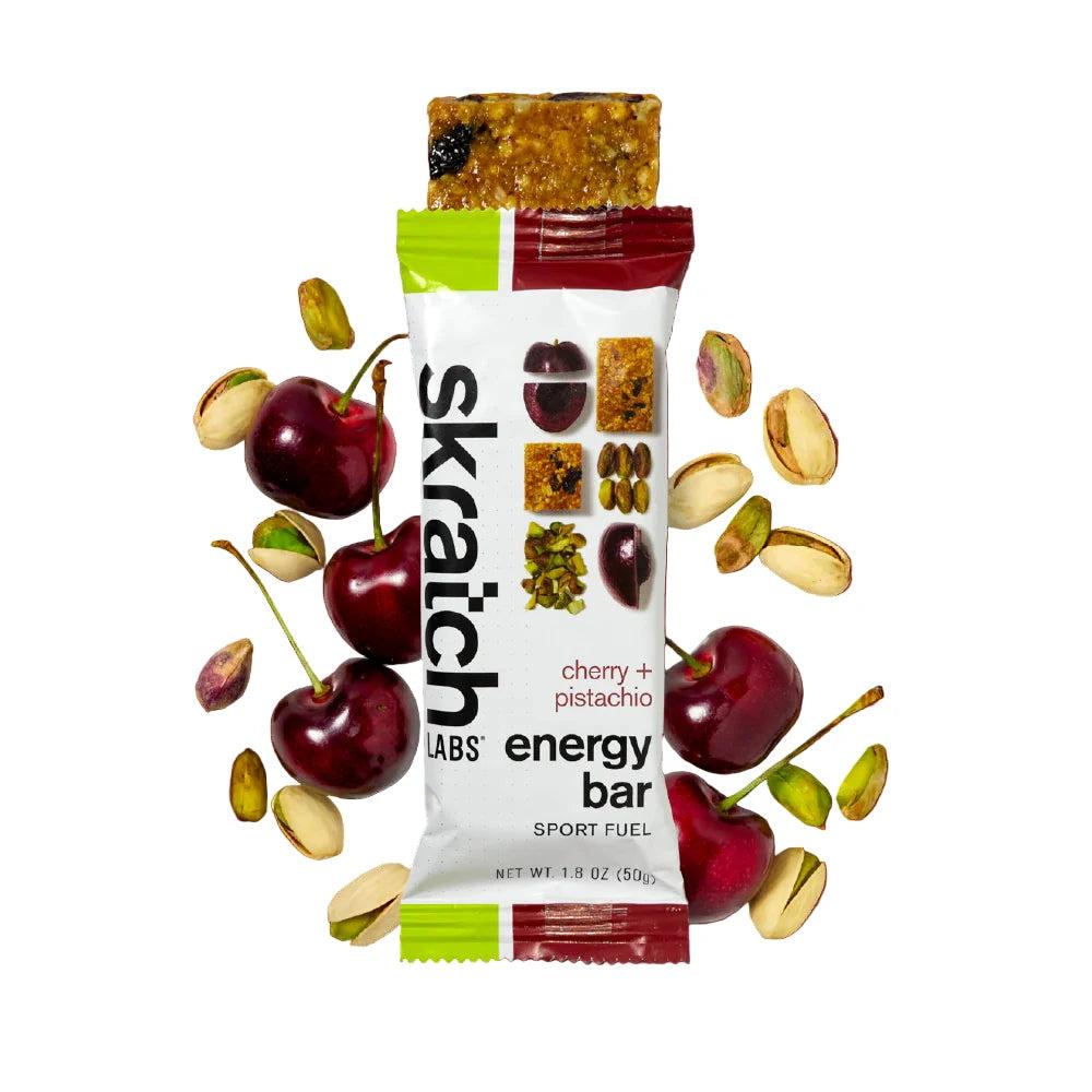 SKRATCH LABS Energy Bar Sport Fuel Cherry + Pistachio - EBF-CP