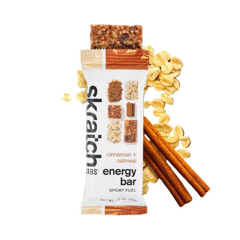 SKRATCH LABS Energy Bar Sport Fuel Cinnamon + Oatmeal - EBF-CO