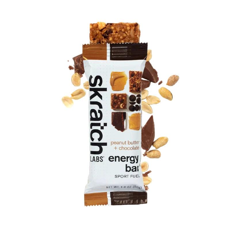 SKRATCH LABS Energy Bar Sport Fuel Peanut Butter + Chocolate - EBF-PC