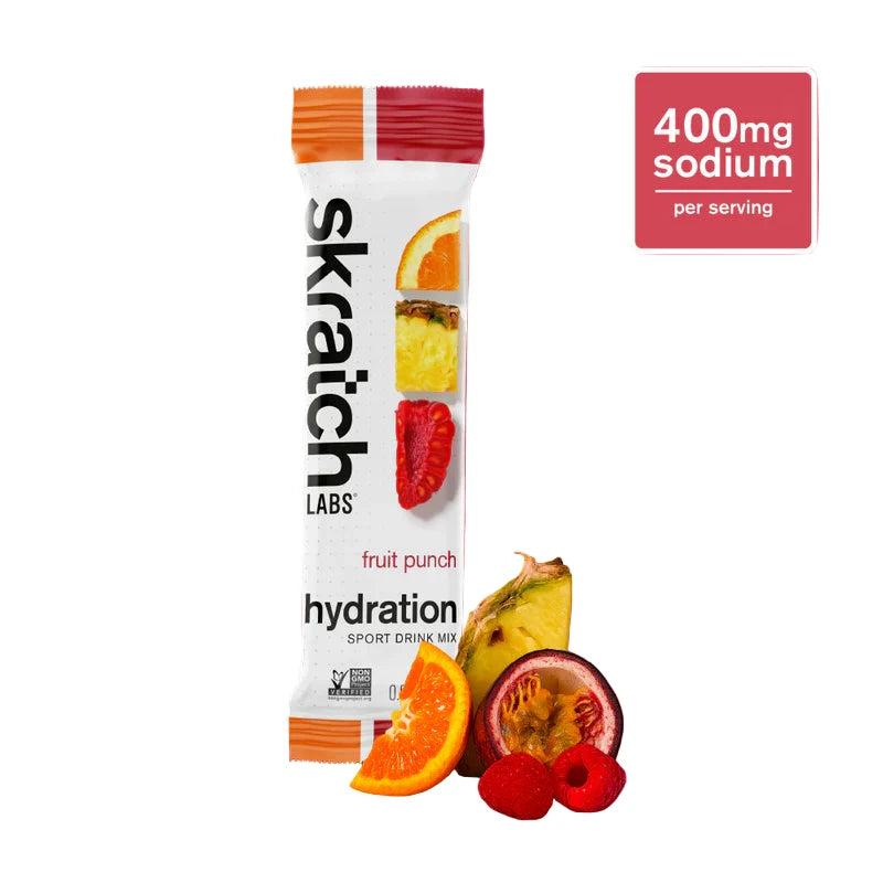SKRATCH LABS Hydration Sport Drink Mix Fruit Punch - SDM-FP