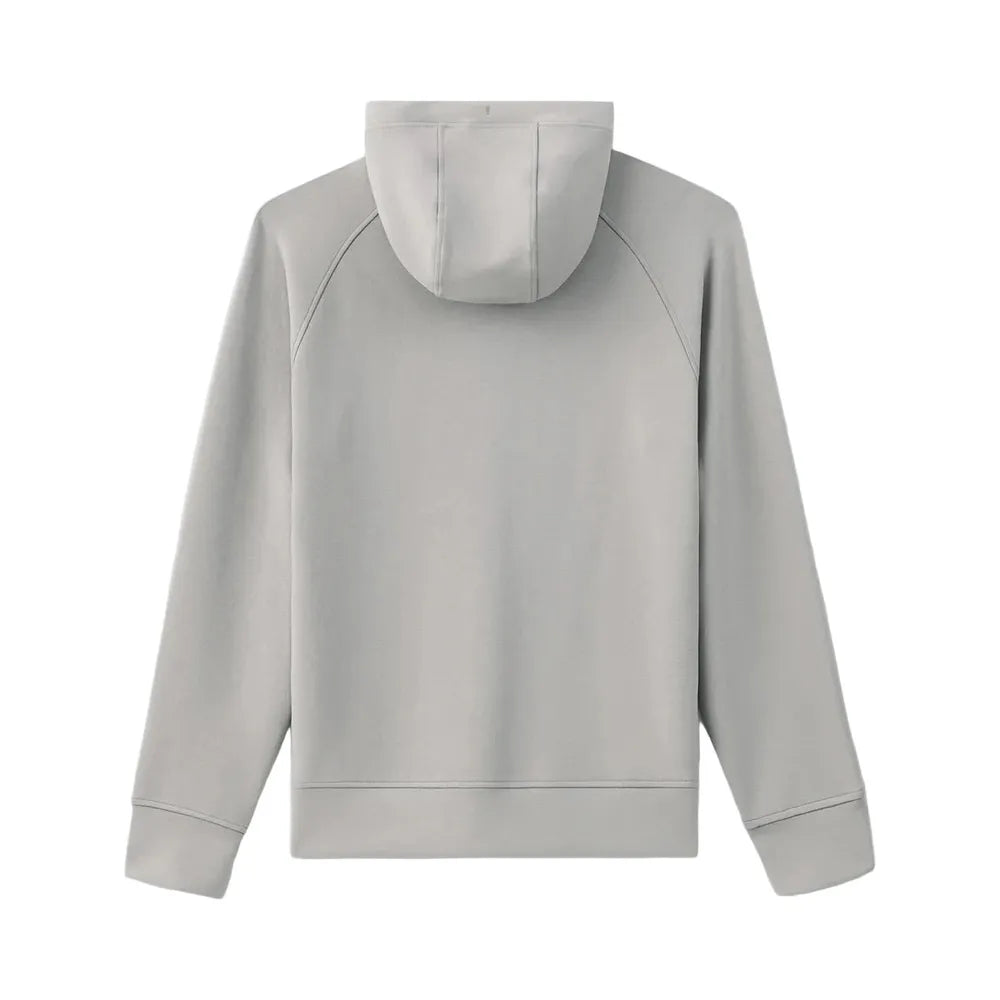 TEN THOUSAND Men's Midweight Tech Fleece Hoodie Medium Grey - TTKT015-FRMGRY