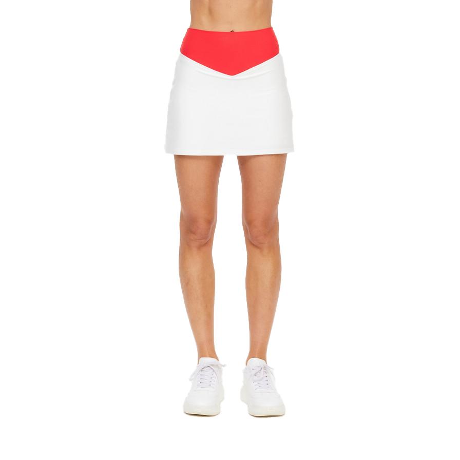 THE UPSIDE W PACIFIC JAYNEE MINI SKIRT - White - USW225005