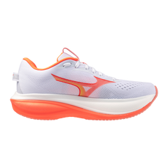 White / Flamingo Coral