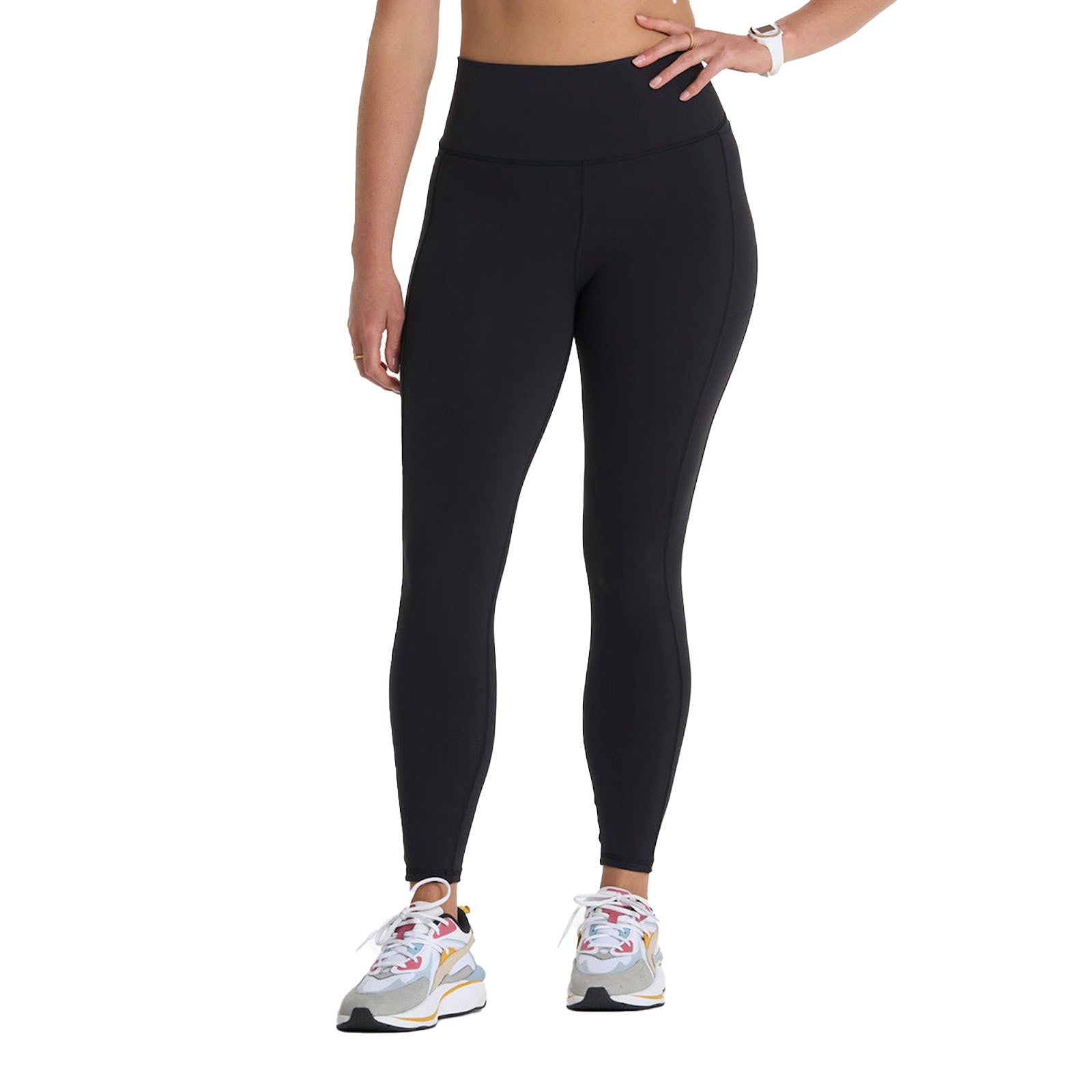  Mizuno womens High-Waisted Compression Leggings with